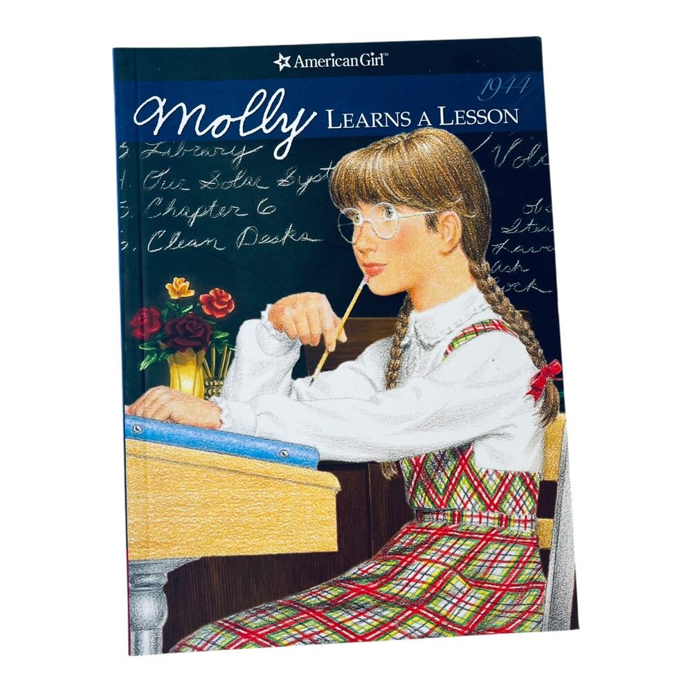 American Girl Molly Learns A Lesson Book Paperback Pleasant Co Girls Story 2